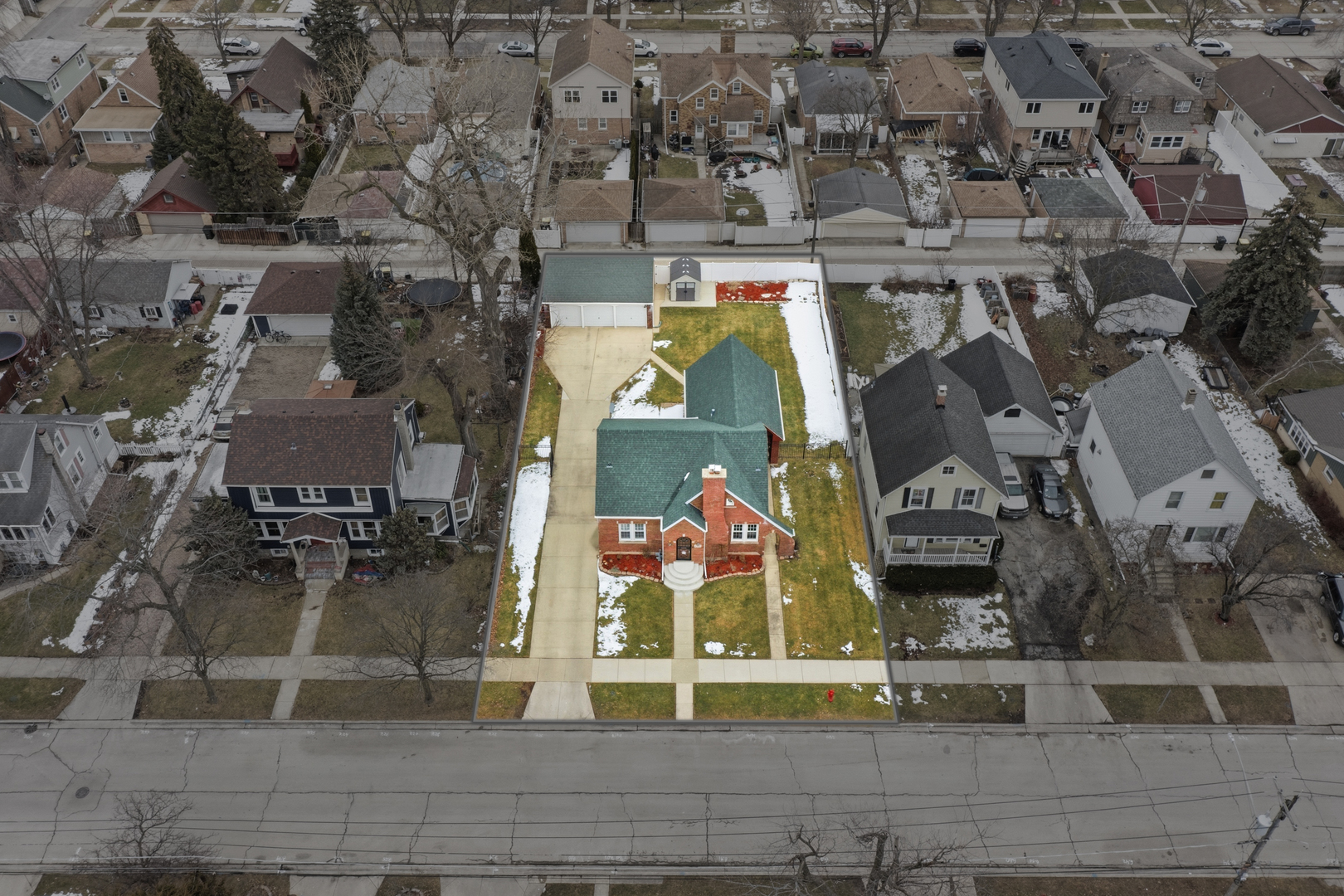 2557 Oak Street River Grove, IL 60171 - Photo 37 of 42 an aerial view of multiple building