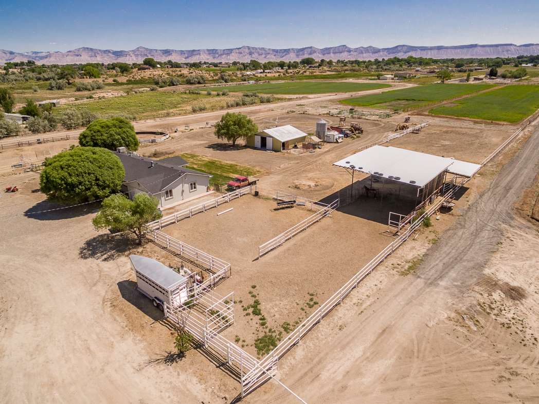 936 22 Road Grand Junction, CO 81505 - Photo 8 of 42 an aerial view of residential houses with outdoor space