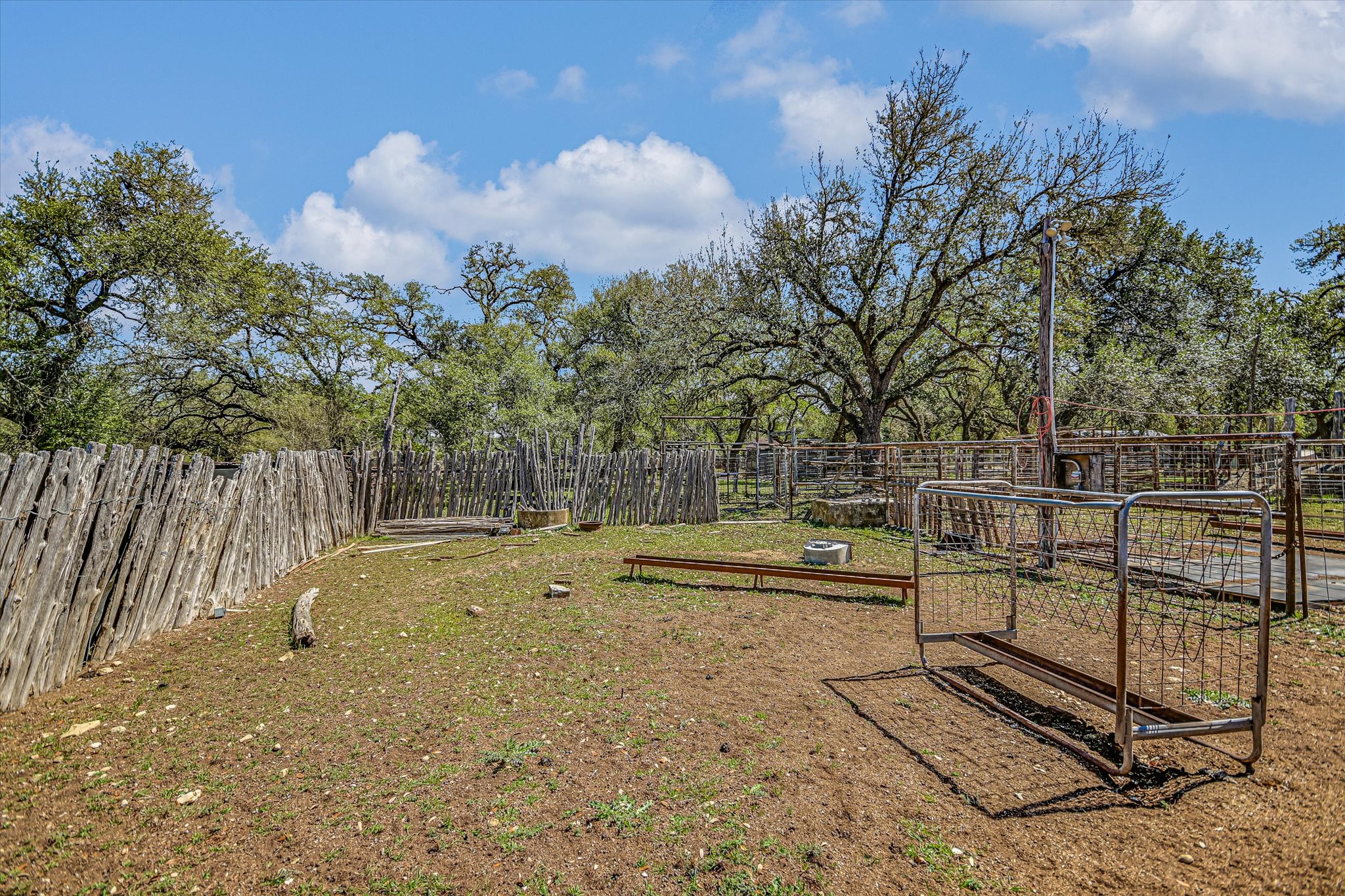 5421 Purgatory Road San Marcos, TX 78666 - Photo 17 of 38 a backyard of a house with lots of green space