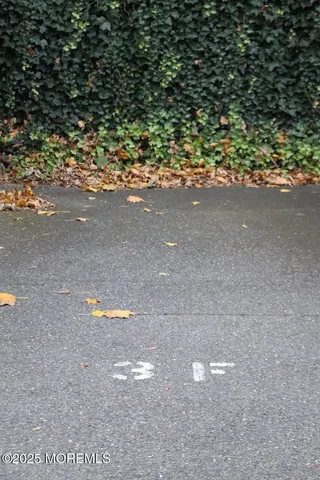 a view of a storage room with furniture
