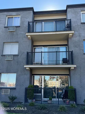 a view of front door of house