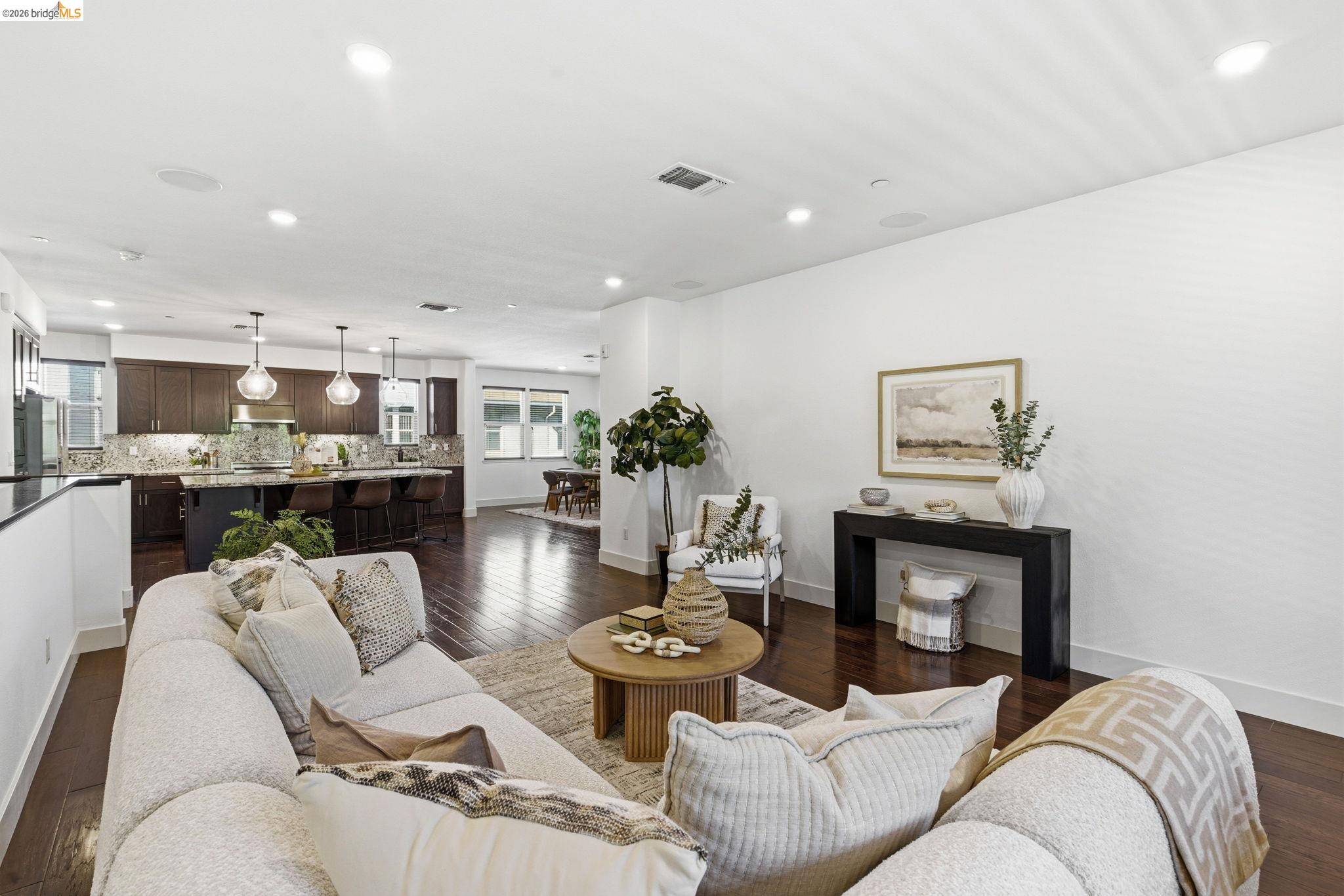 475 Mitchell Avenue Alameda, CA 94501 - Photo 11 of 40 a living room with furniture and a fireplace