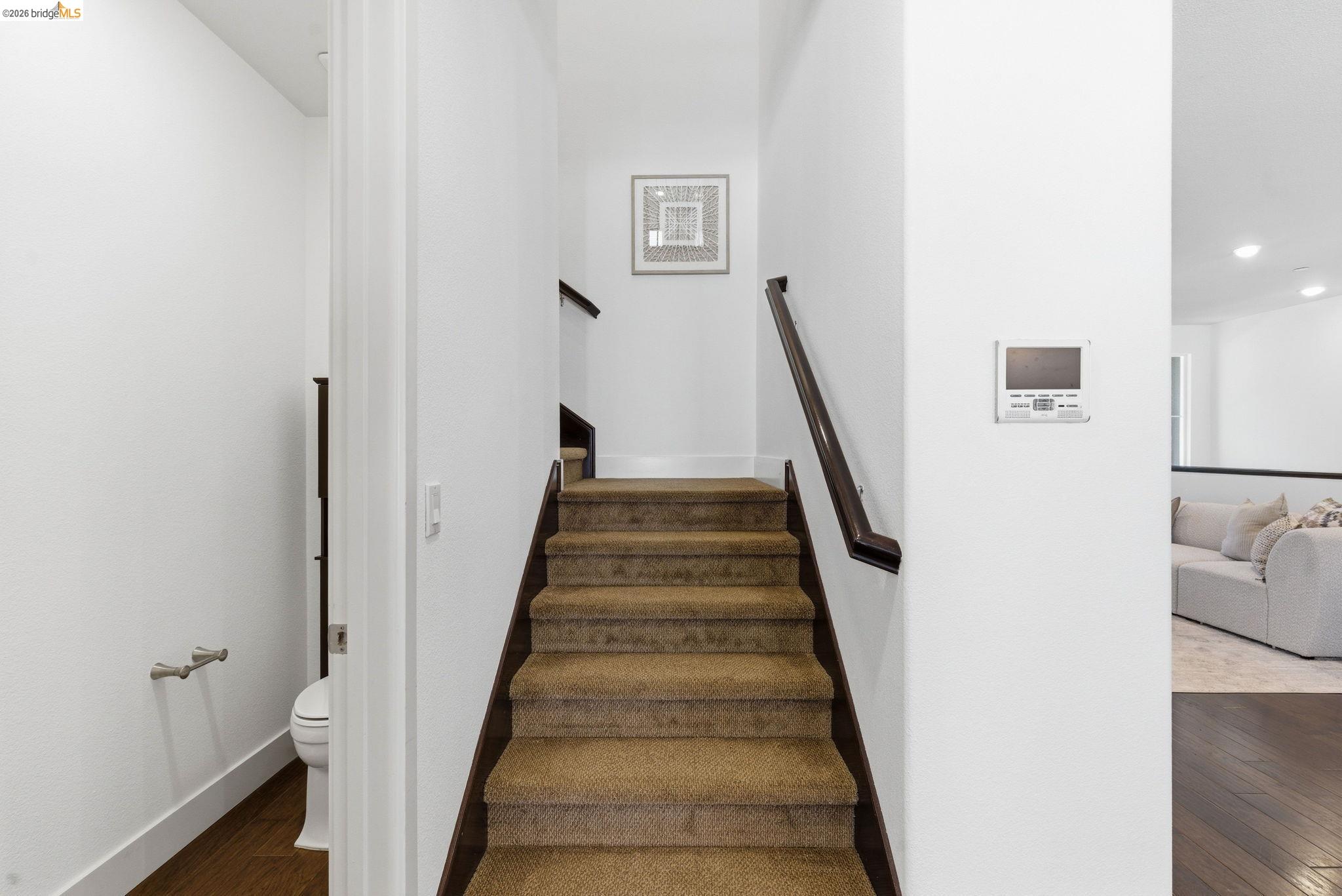 475 Mitchell Avenue Alameda, CA 94501 - Photo 17 of 40 a view of entryway and hall with wooden floor