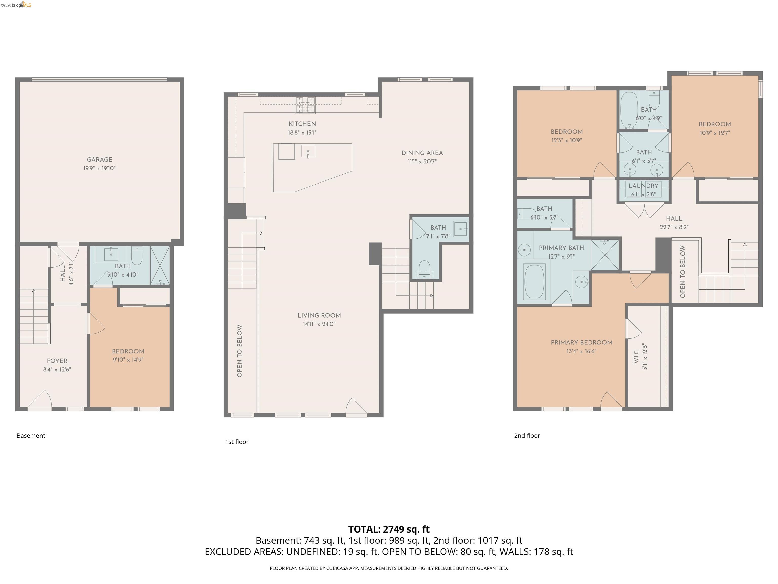 475 Mitchell Avenue Alameda, CA 94501 - Photo 40 of 40 a picture of a floor plan