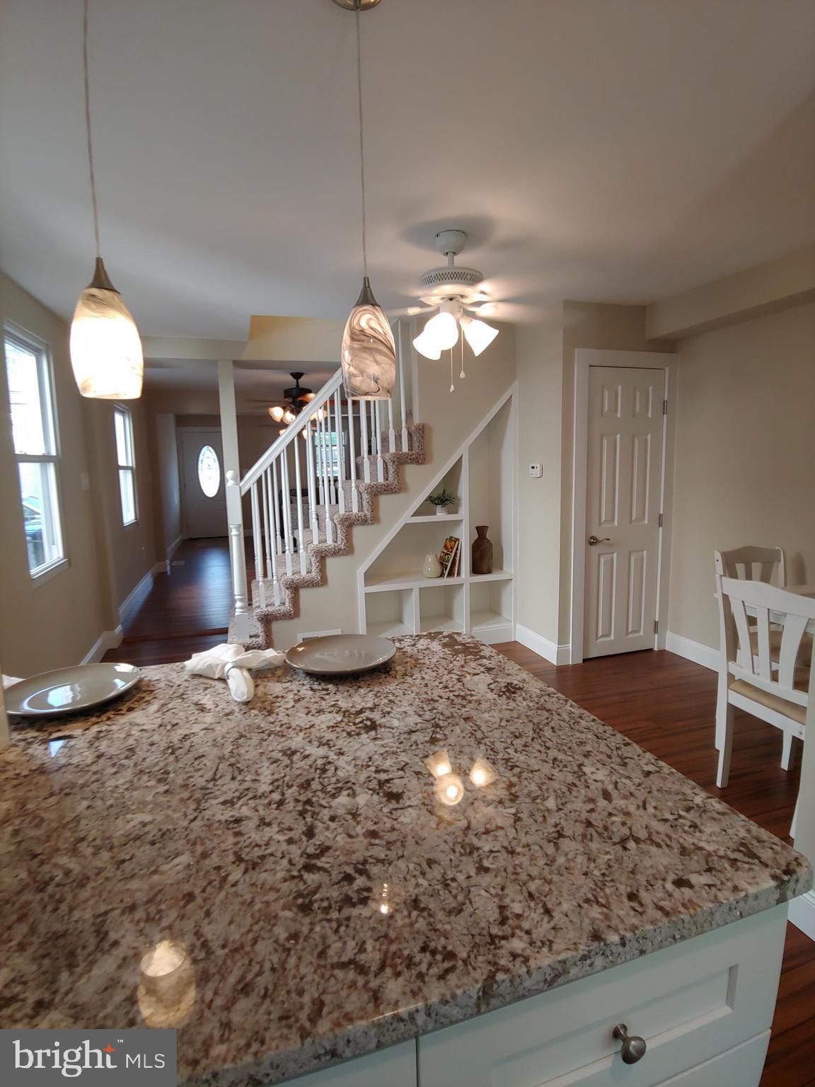150 Rancocas Road Mount Holly, NJ 08060 - Photo 12 of 25 a view of a hallway with wooden floor and workspace