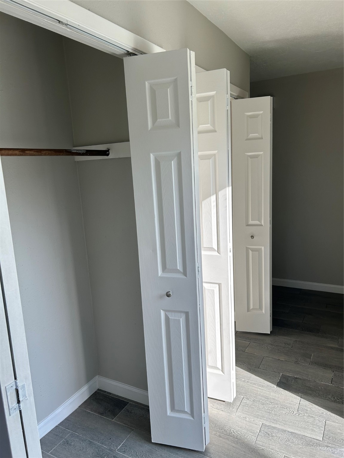 11719 Pender Lane Houston, TX 77477 - Photo 11 of 21 a view of front door with wooden floor