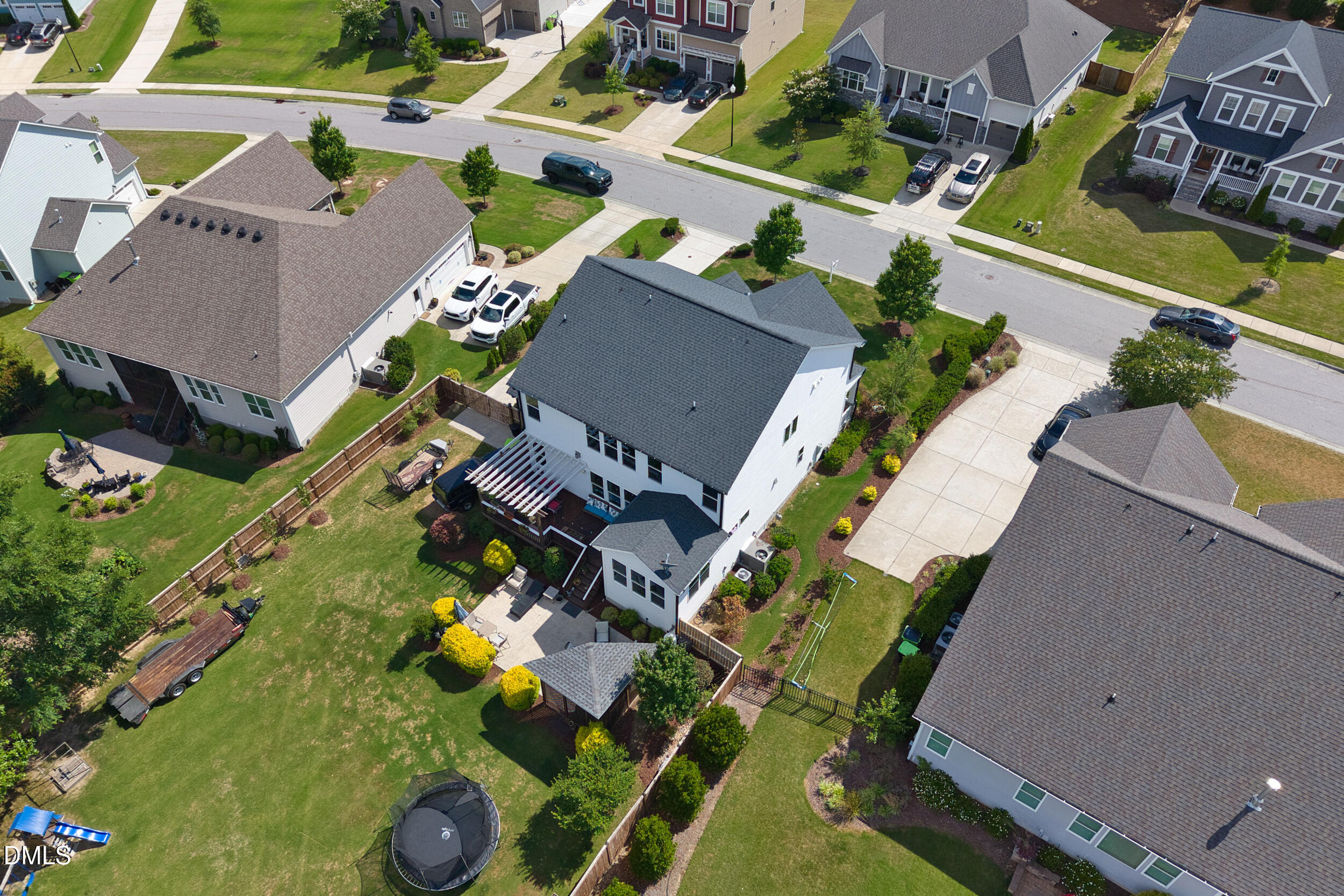 492 Adkins Ridge Road Rolesville, NC 27571 - Photo 50 of 58 40 -492 adkins ridge rd, drone, exterior