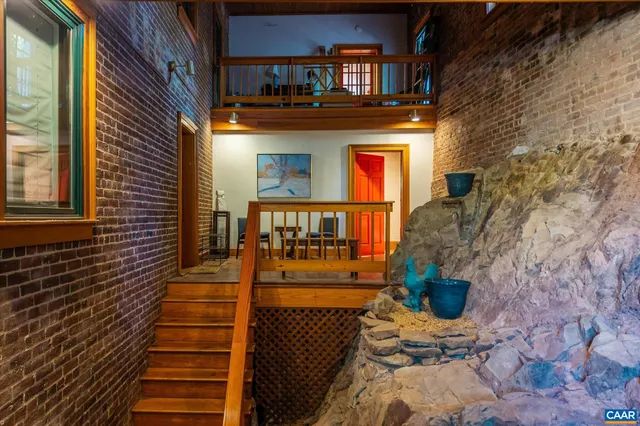 a view of front door of house