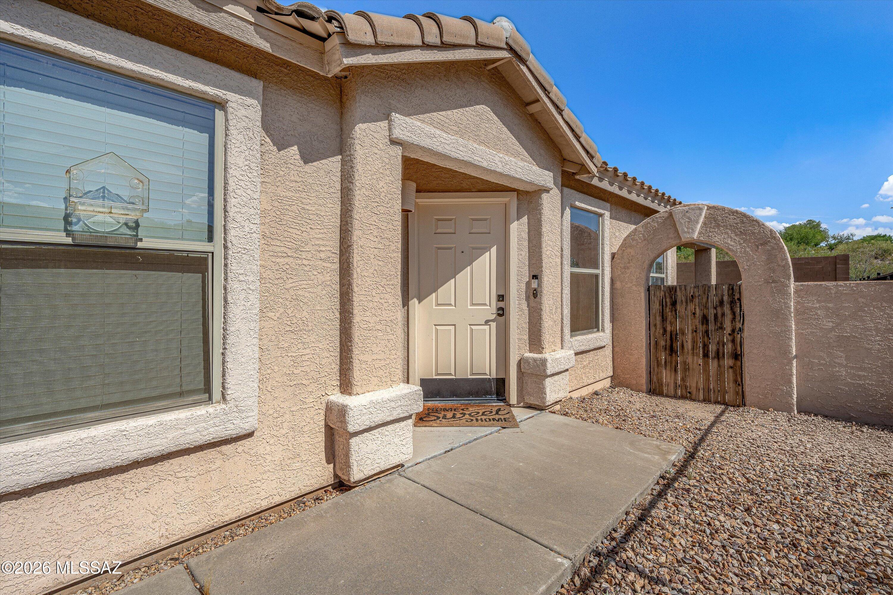 10790 South April Spring Place Vail, AZ 85641 - Photo 4 of 31 04-Front Entrance