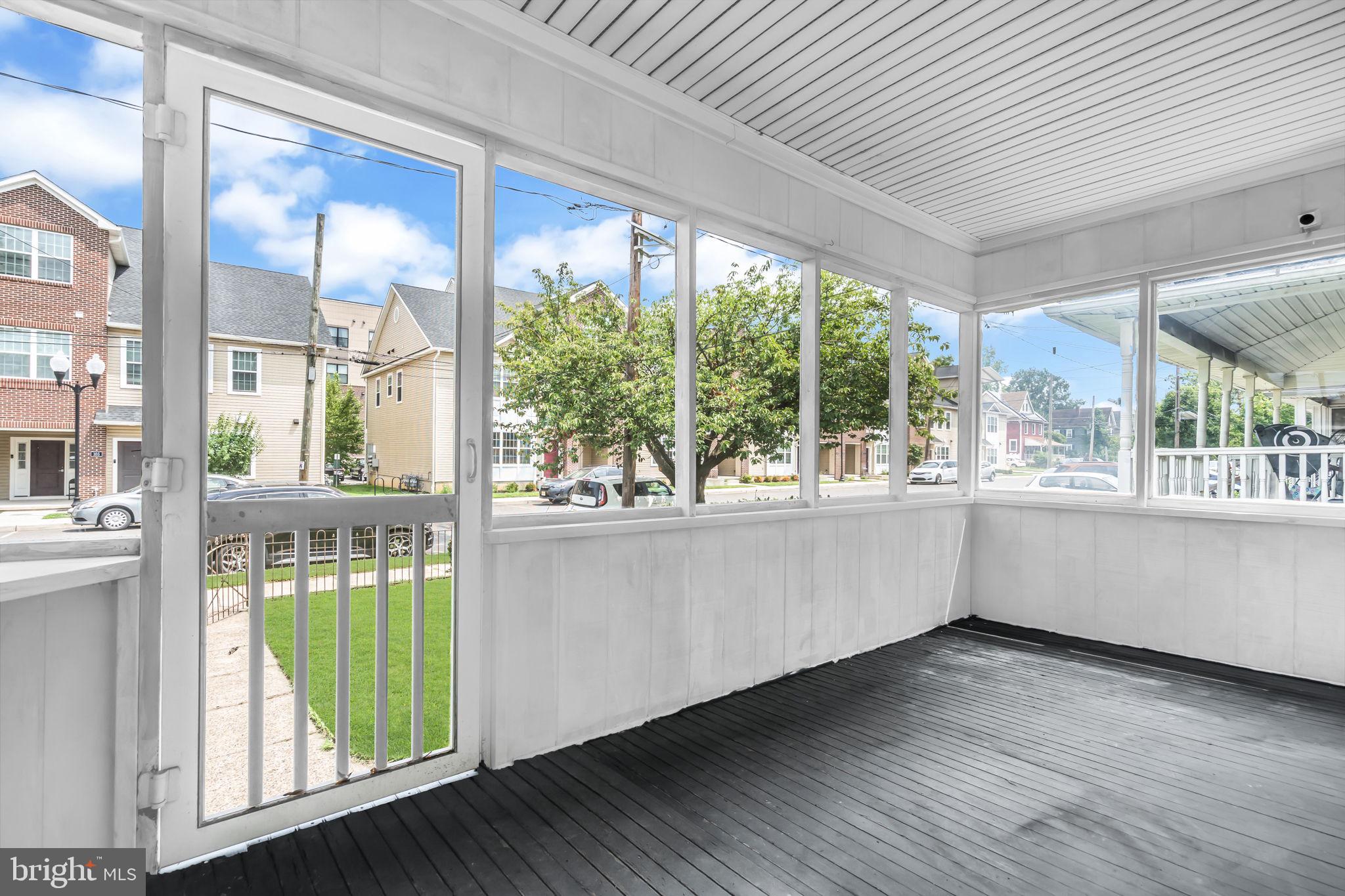 110 Delaware Avenue Riverside, NJ 08075 - Photo 2 of 25 Bright and airy screened porch retreat.