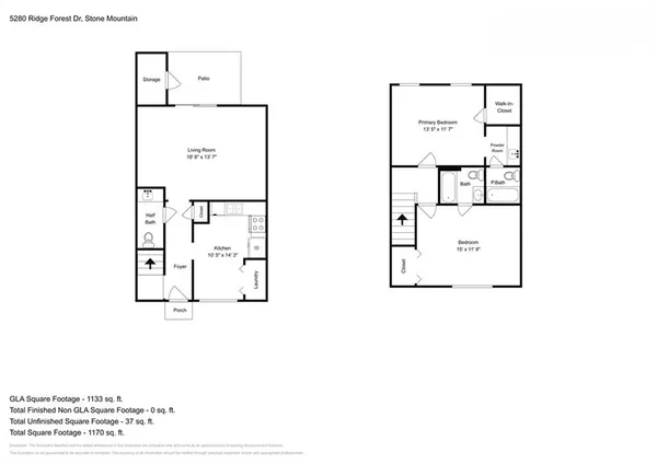 $1,475 | 5280 Ridge Forest Drive, Stone Mountain, GA 30083