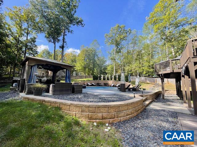 31 Laguna Road Palmyra, VA 22963 - Photo 26 of 39 a view of a swimming pool with a patio