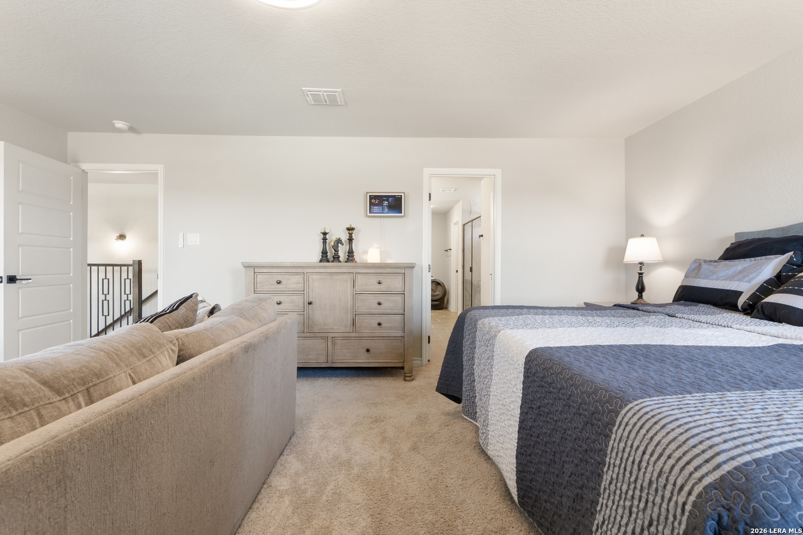 229 Jereth Crossing Castroville, TX 78009 - Photo 25 of 41 a bed room with a bed and furniture