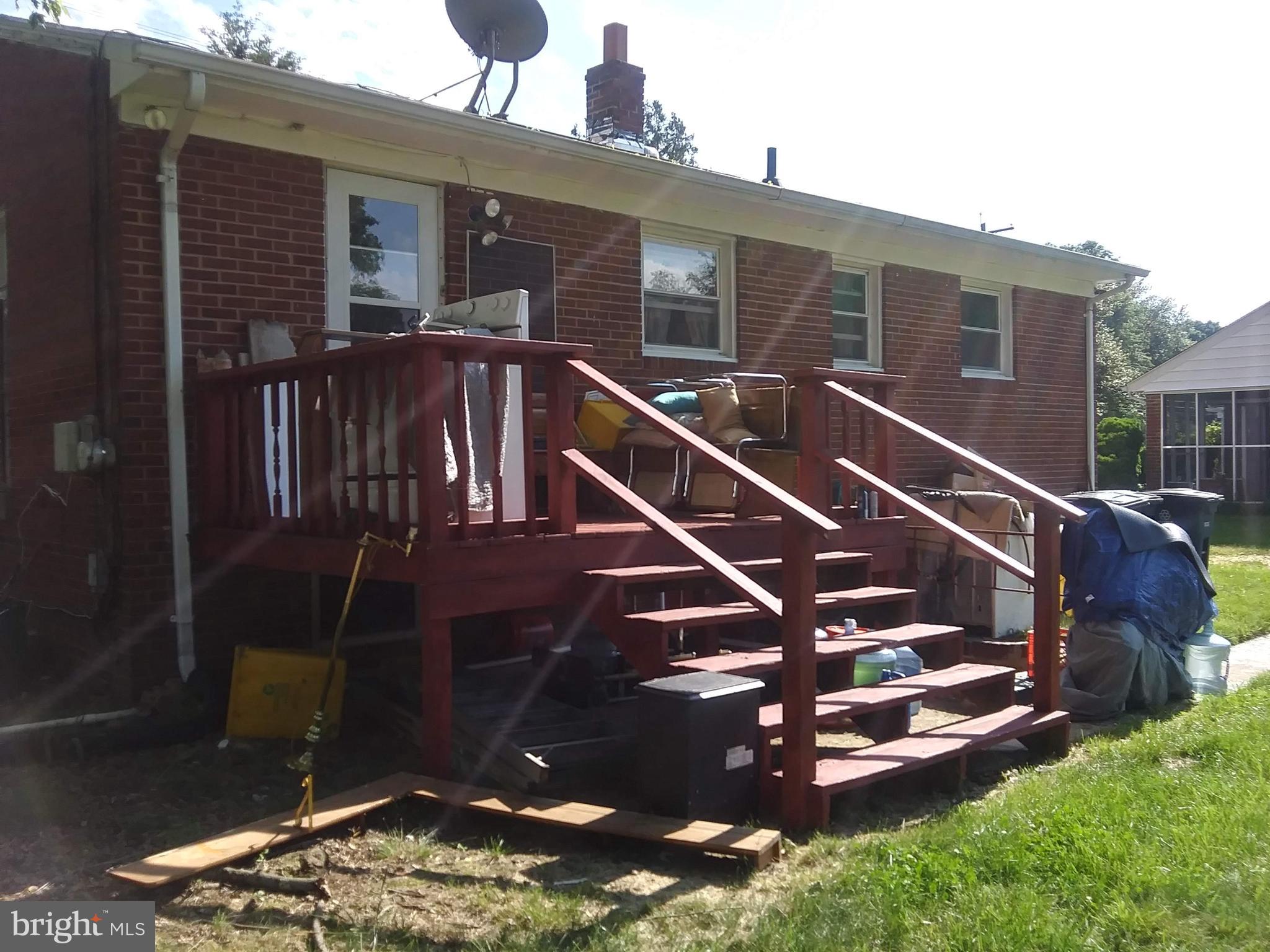 10701 Riverview Road Fort Washington, MD 20744 - Photo 2 of 3 Rear of the house with deck