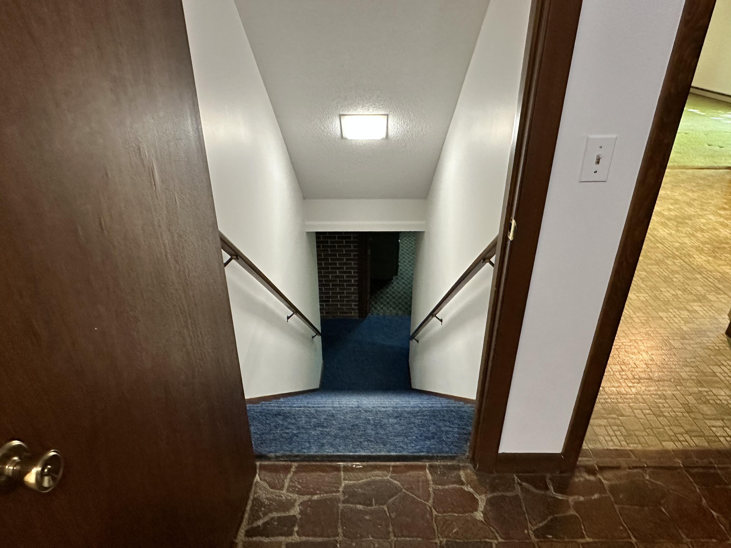 193 Jackson Hill Road Minot, ME 04258 - Photo 43 of 62 Stairs to Lower Level (from mudroom)