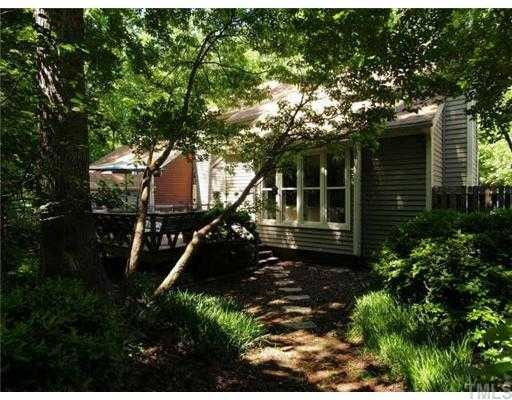 5711 Sentinel Drive Raleigh, NC 27609 - Photo 10 of 12 Exterior Back