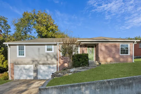 front view of house with a yard