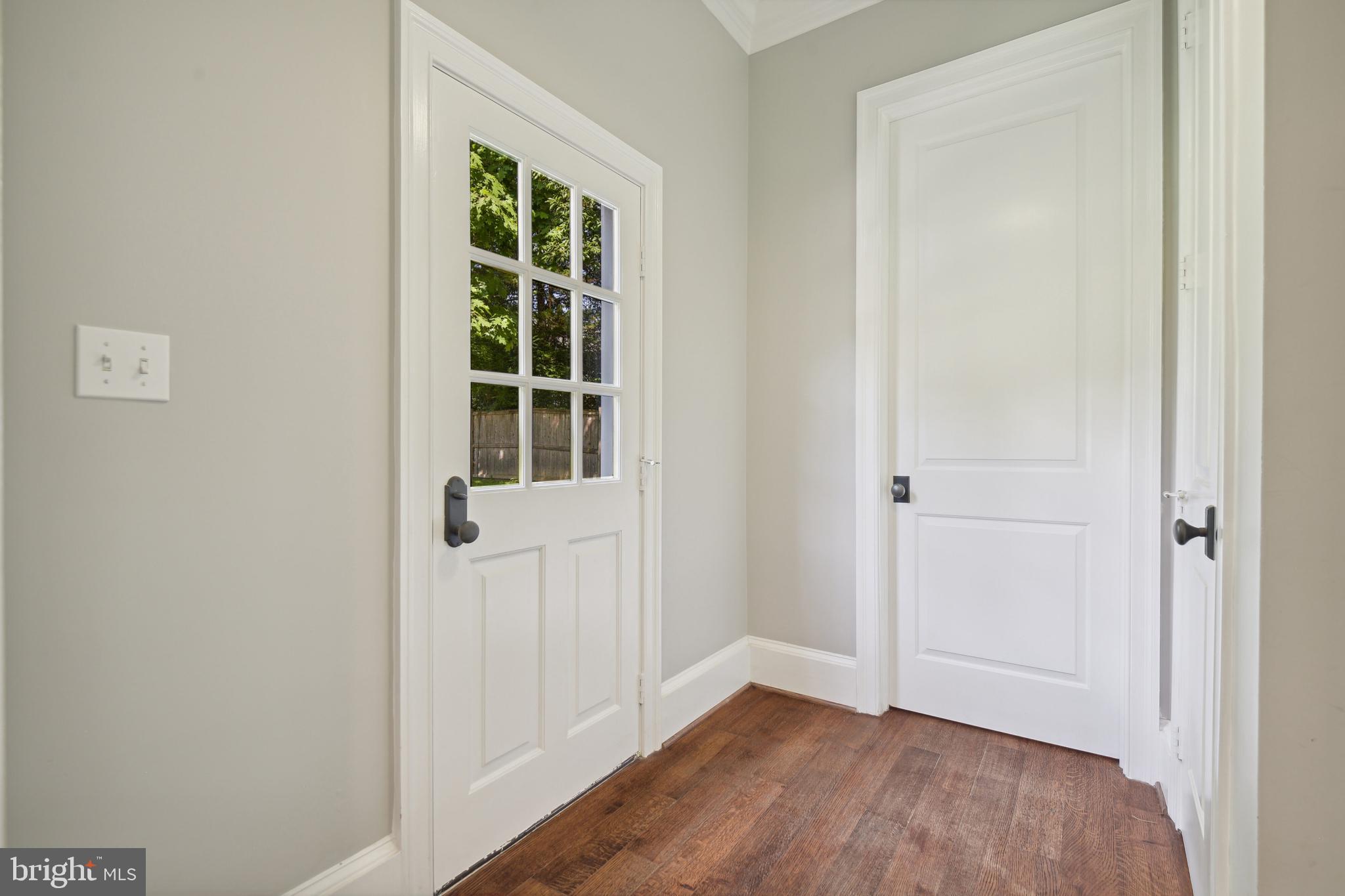 4317 Rosedale Avenue Bethesda, MD 20814 - Photo 22 of 46 To Backyard, Garage and Large Pantry from Kitchen