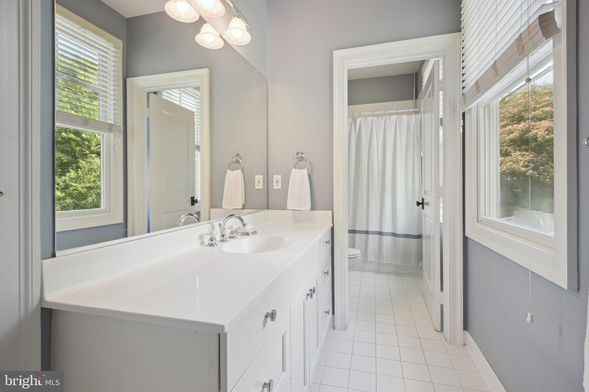 4317 Rosedale Avenue Bethesda, MD 20814 - Photo 33 of 46 Shared Bathroom for Two Upper Level Bedrooms