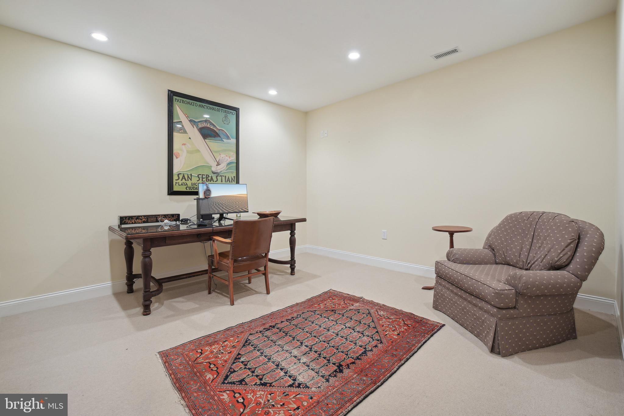 4317 Rosedale Avenue Bethesda, MD 20814 - Photo 41 of 46 Lower Level Office