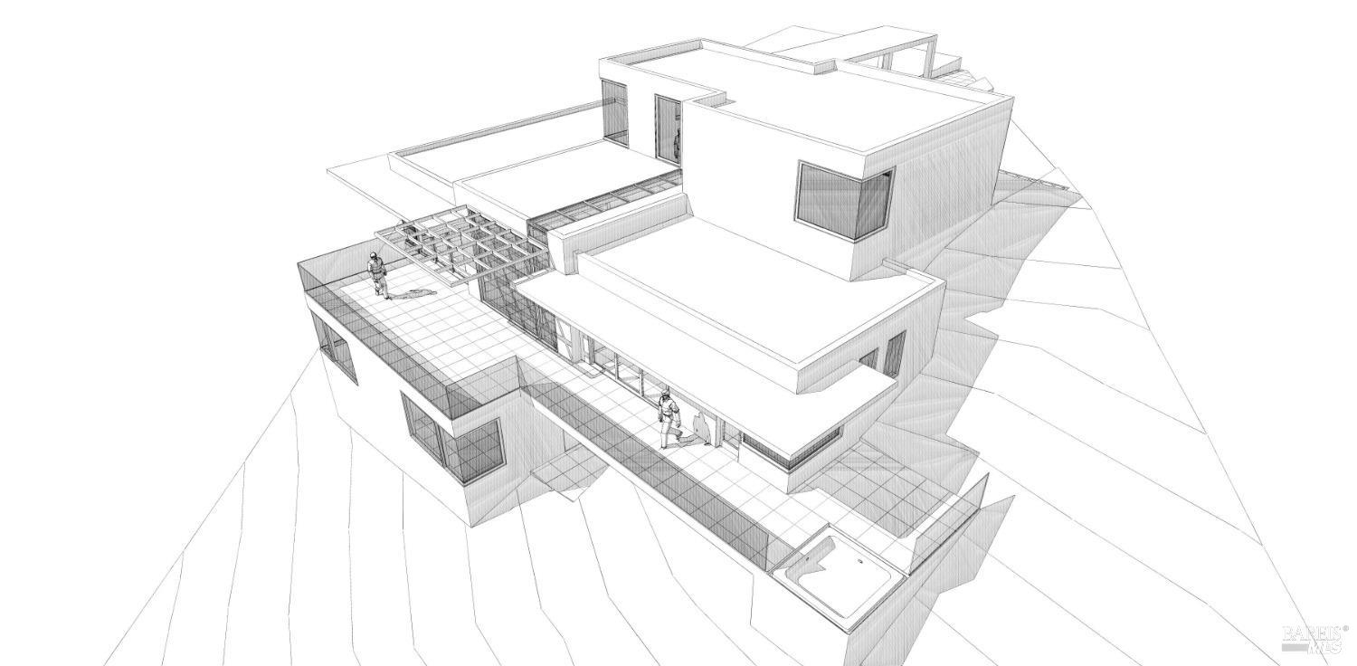 6 Pascale Court Napa, CA 94558 - Photo 23 of 30 Architectural rendering of possible home that can be built on the site