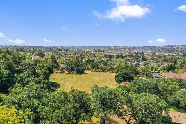 a view of lake and mountain