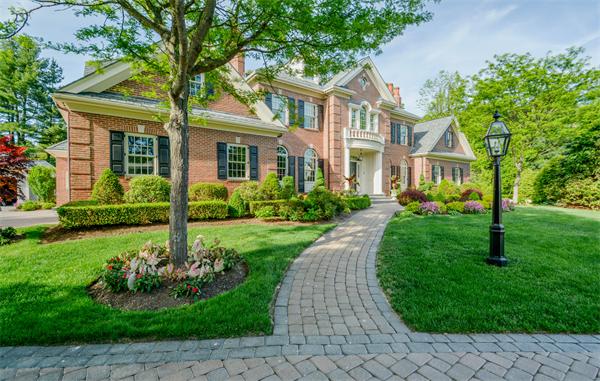 32 Clark Road Andover, MA 01810 - Photo 4 of 28 a front view of a house with a yard
