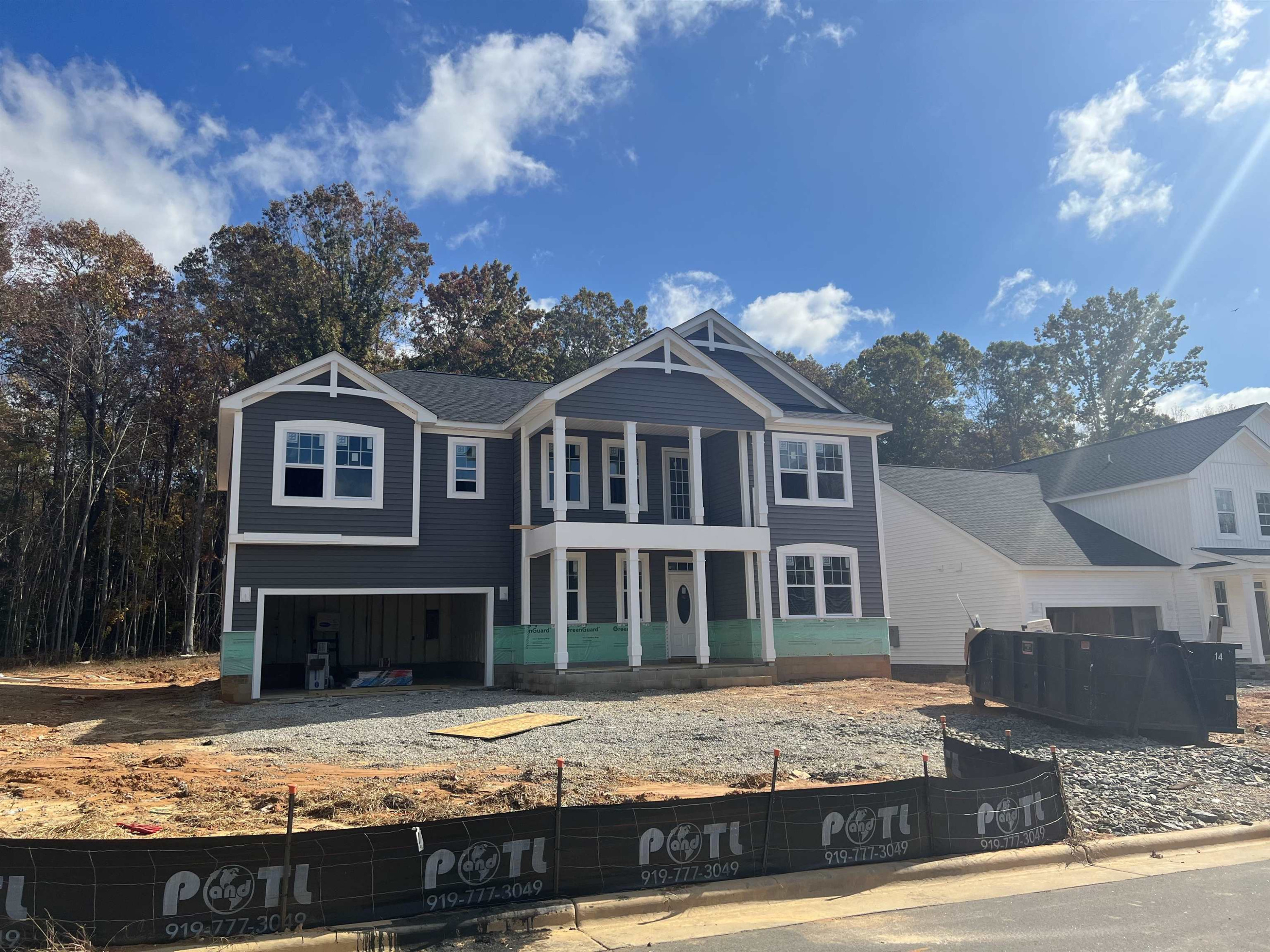 197 Karlov Road Garner, NC 27529 - Photo 1 of 48 Actual Exterior of Home Under Construction