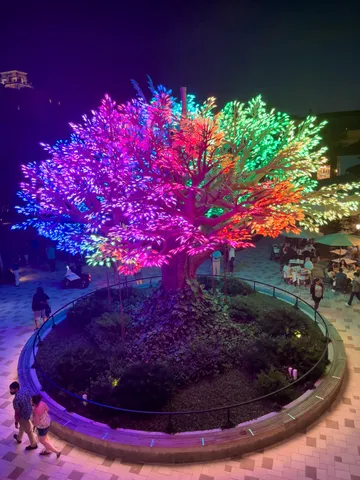 a view of a fireplace