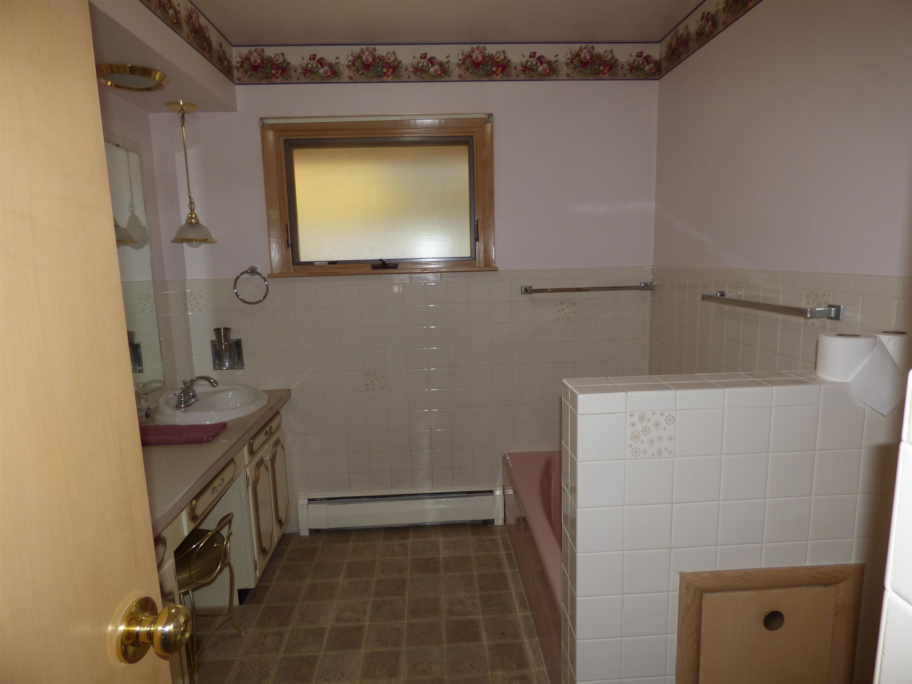 314 South Main Street Elizabeth, IL 61028 - Photo 33 of 43 a bathroom with a sink a vanity and a mirror