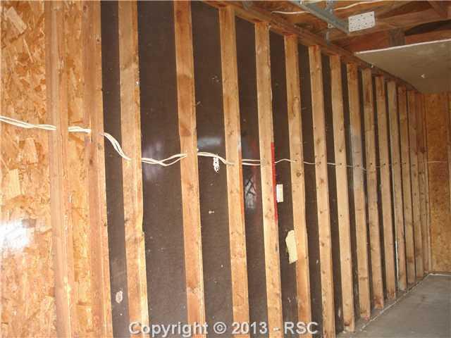 3315 Wiesner Road Calhan, CO 80808 - Photo 10 of 23 This is an inside picture of garage. You can see that it has wiring and electricity.