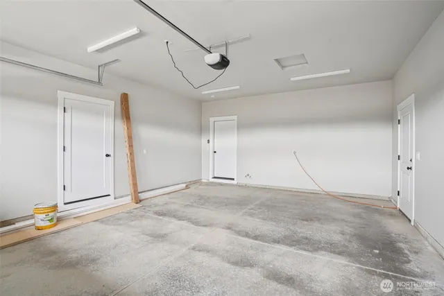 a backyard of a house