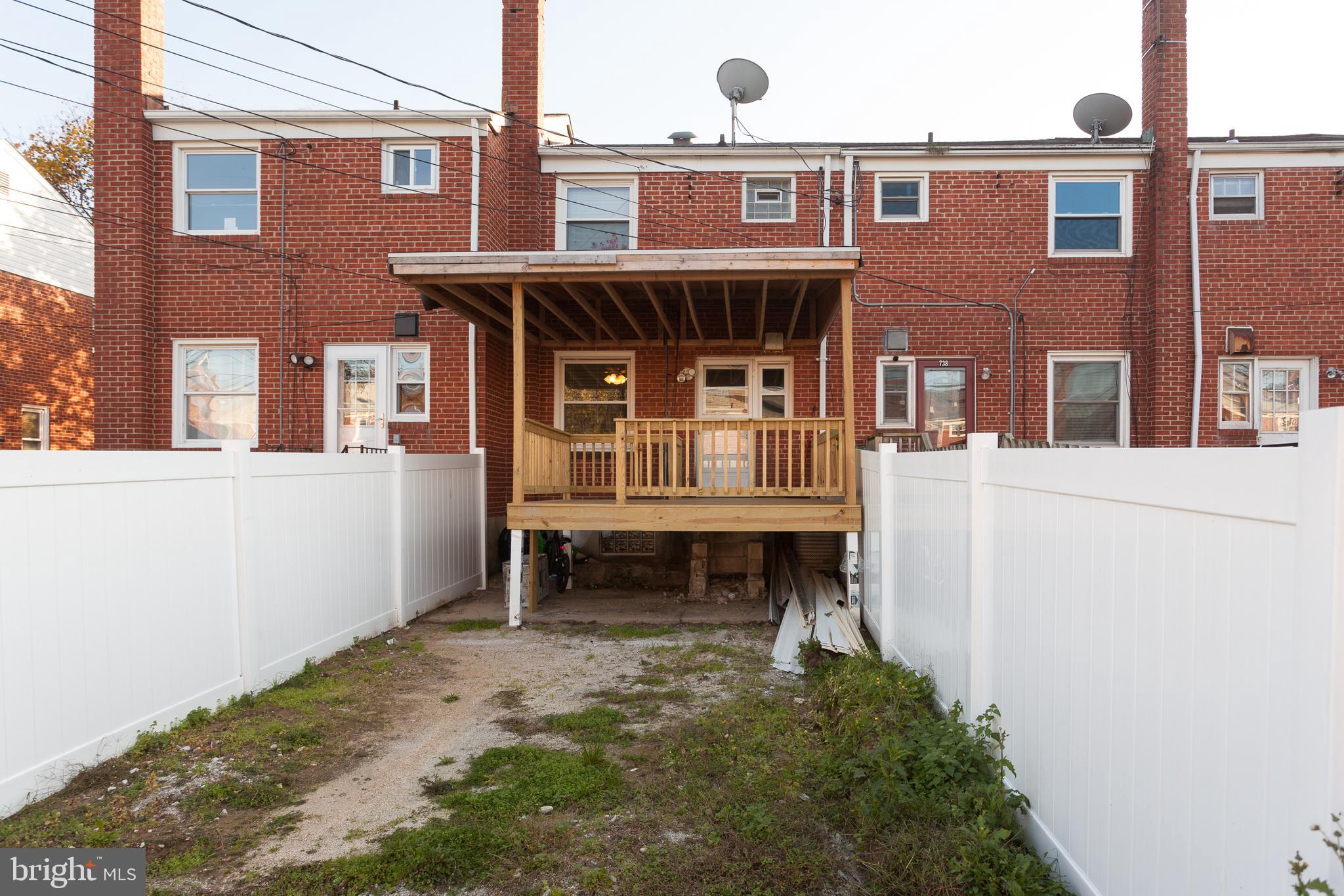 740 Arncliffe Road Baltimore, MD 21221 - Photo 23 of 25 Back Yard/Parking Pad