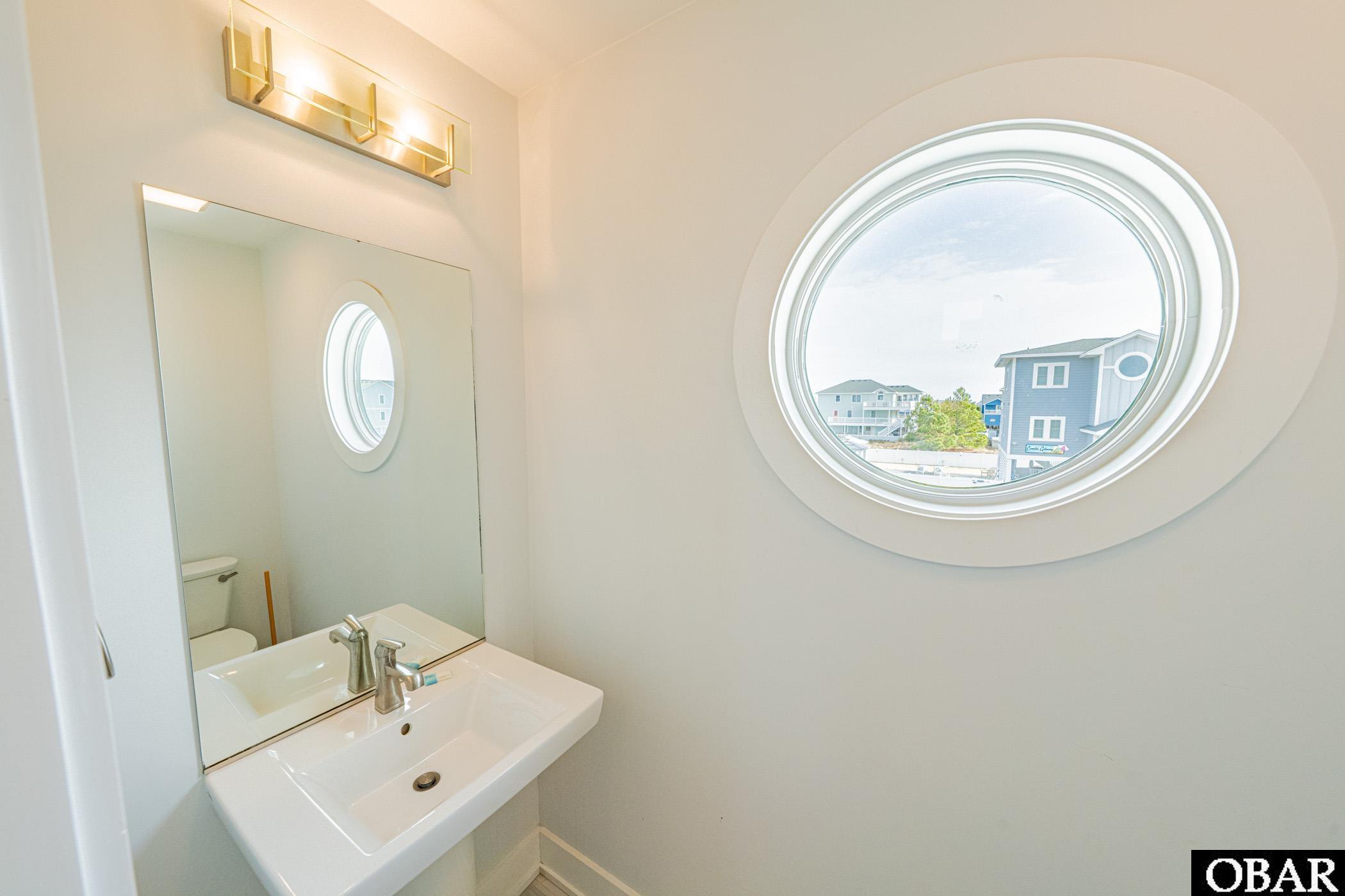 990 North Harbor View, Unit 4R Corolla, NC 27927 - Photo 17 of 45 Convenient Powder Room