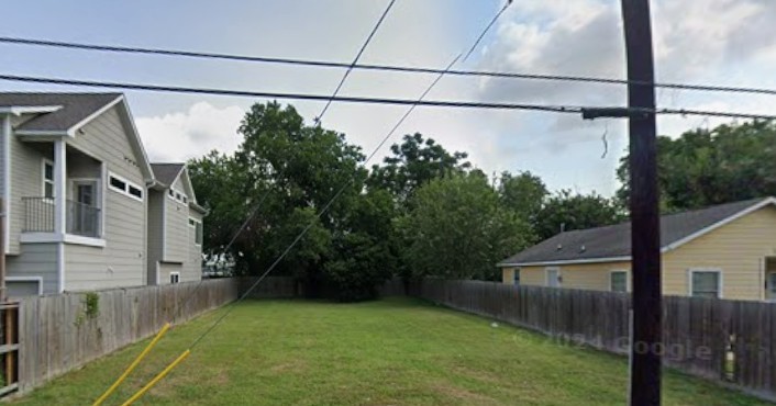 0 Nichols Street Houston, TX 77020 - Photo 5 of 10 a view of a yard in front of a house with a street