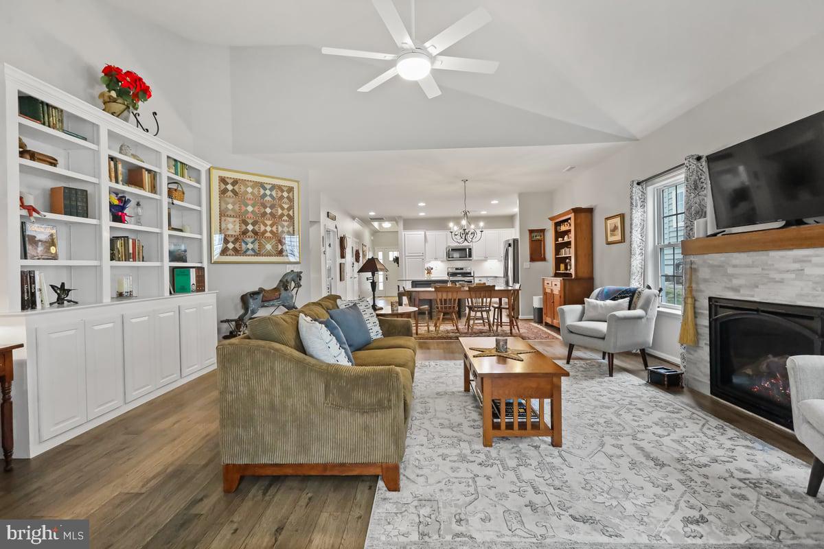647 Allegiance Drive Lititz, PA 17543 - Photo 49 of 51 a living room with furniture fireplace and flat screen tv