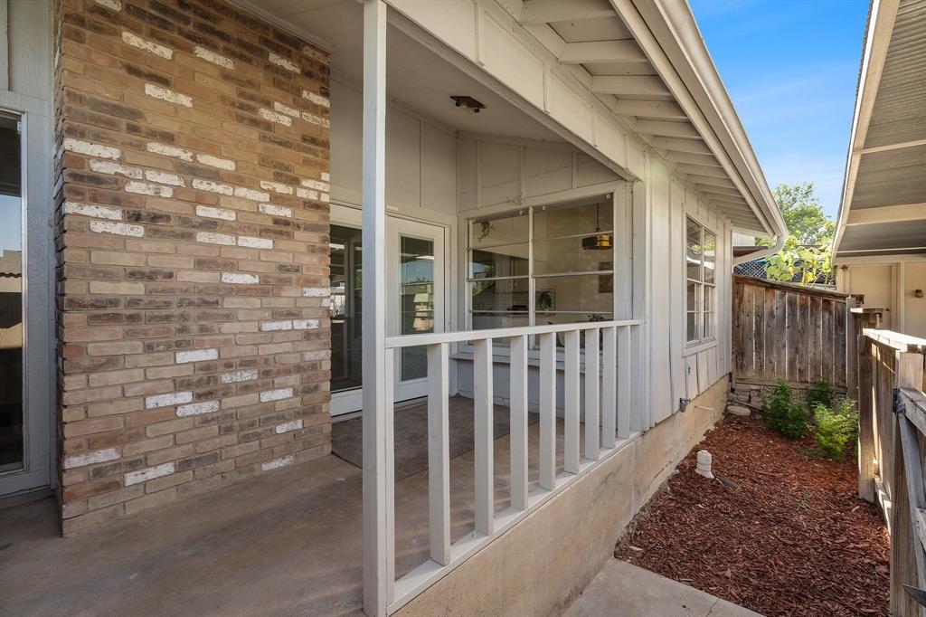 2009 Sandberg Drive, Unit 159 Austin, TX 78752 - Photo 23 of 28 Covered back porch