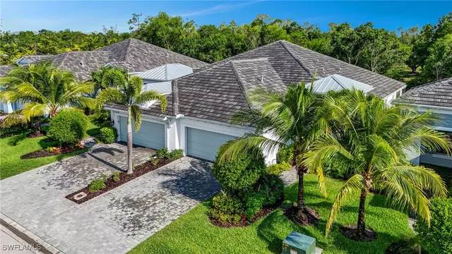 a aerial view of a house