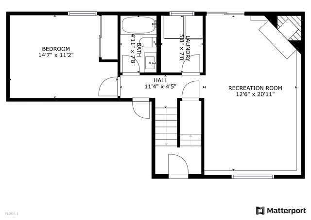 a picture of a bench in a window