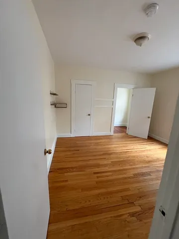 a room with an empty space