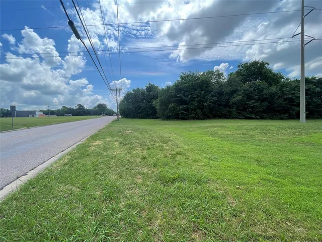 a view of a green field