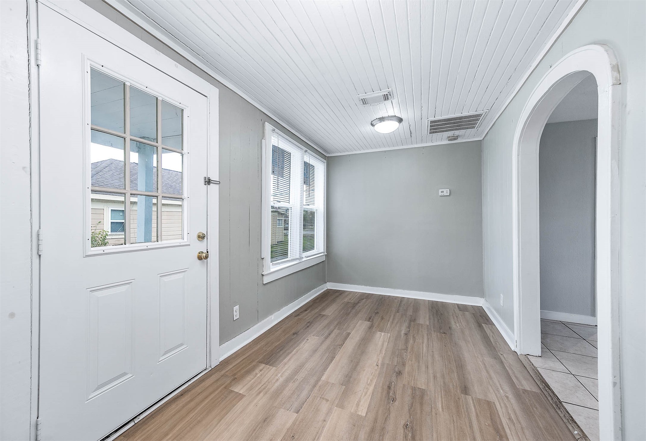 2012 Avenue F Dickinson, TX 77539 - Photo 13 of 20 a view of livingroom with hardwood floor and window