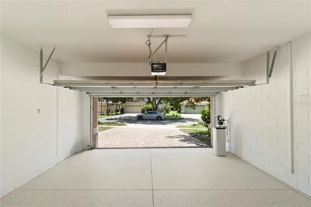 a view of car garage