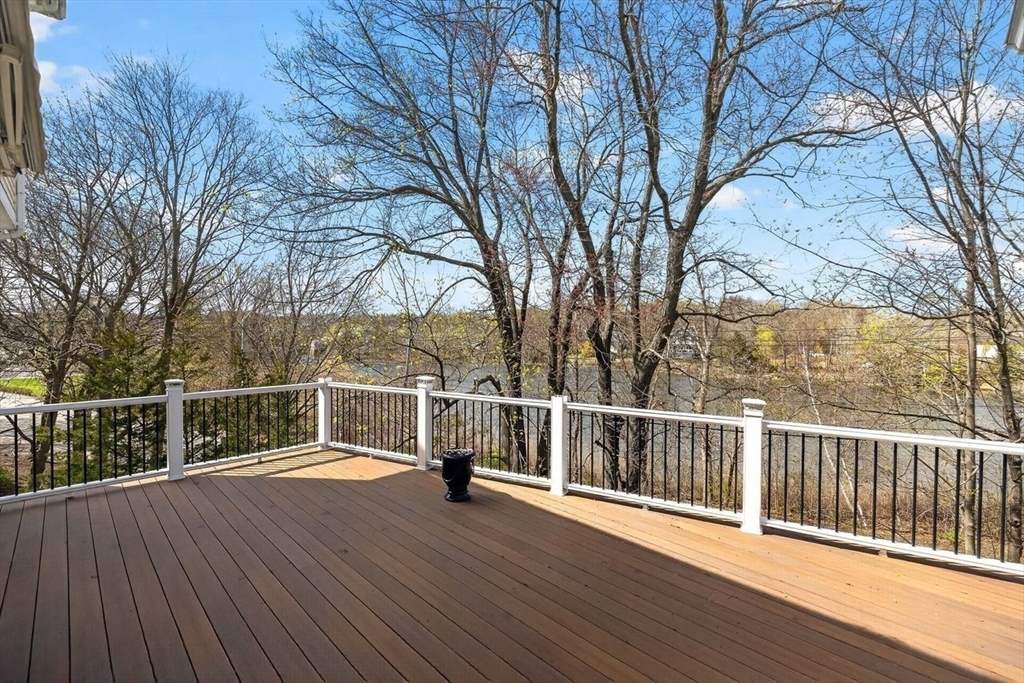 792 A Jerusalem Road Cohasset, MA 02025 - Photo 16 of 42 a view of deck with wooden fence and large trees
