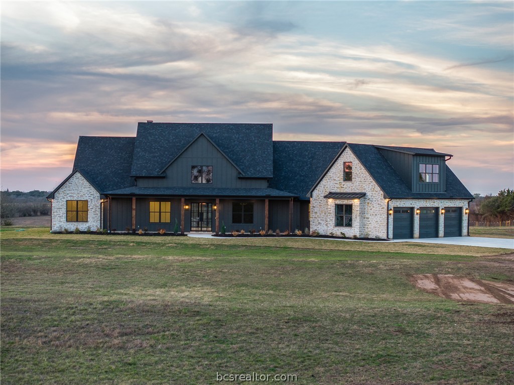 424 Pleasant Hill School Road Brenham, TX 77833 - Photo 26 of 26 Last look at this gorgeous beauty that makes a statement against the Texas sunset sky!