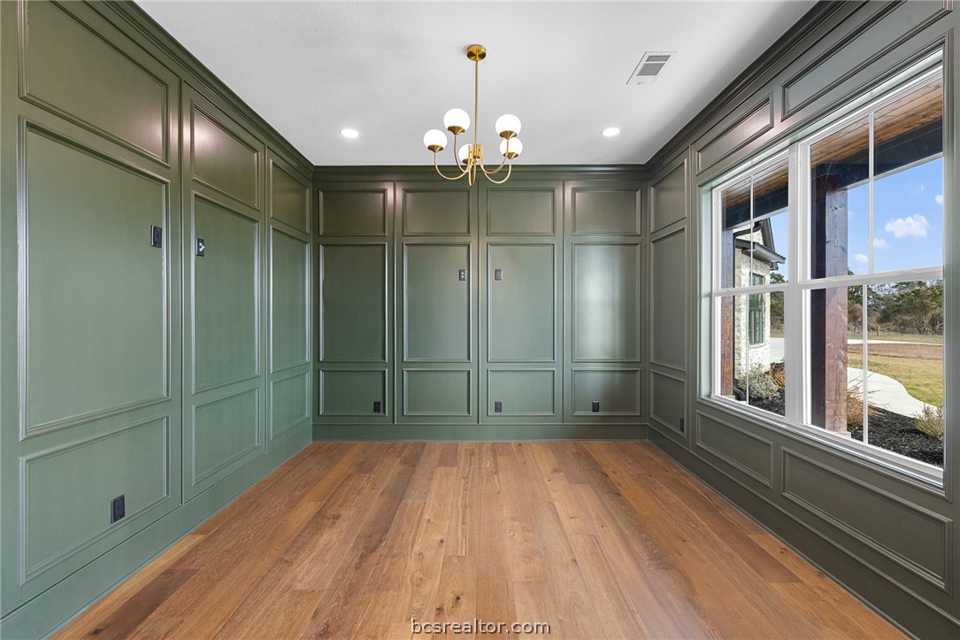 424 Pleasant Hill School Road Brenham, TX 77833 - Photo 9 of 26 Beautifully custom trimmed office is ready to make your own!