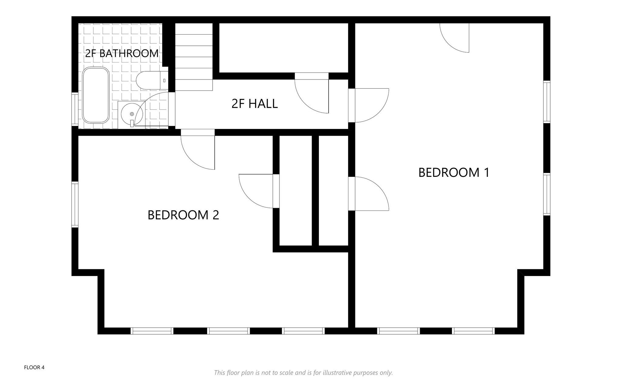 174 Perkins Street Castine, ME 04421 - Photo 67 of 70 172 Perkins Floorplan (2)