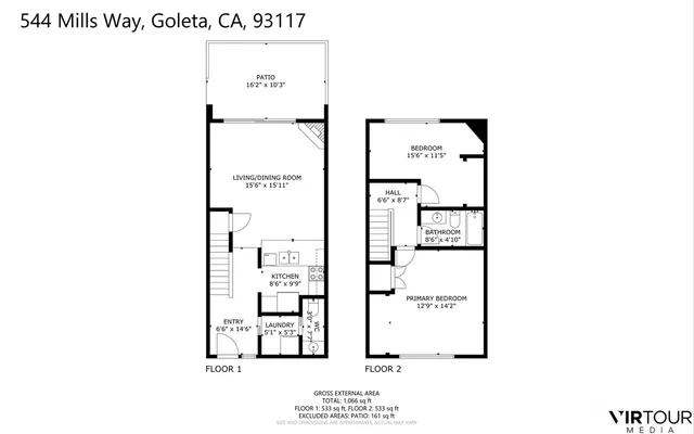 $855,000 | 544 Mills Way, Goleta, CA 93117
