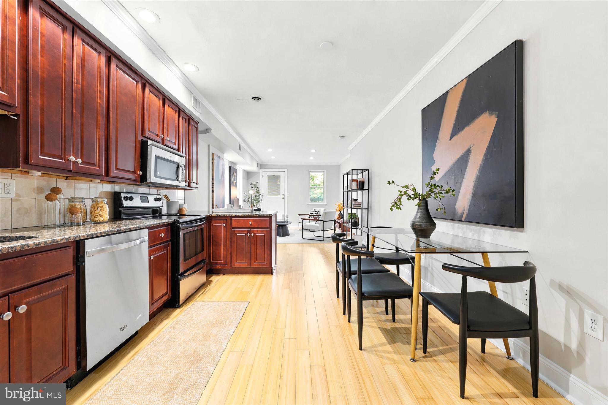 1215 North Randolph Street, Unit 2 Philadelphia, PA 19122 - Photo 2 of 11 Eat - in kitchen with plenty of cabinet space