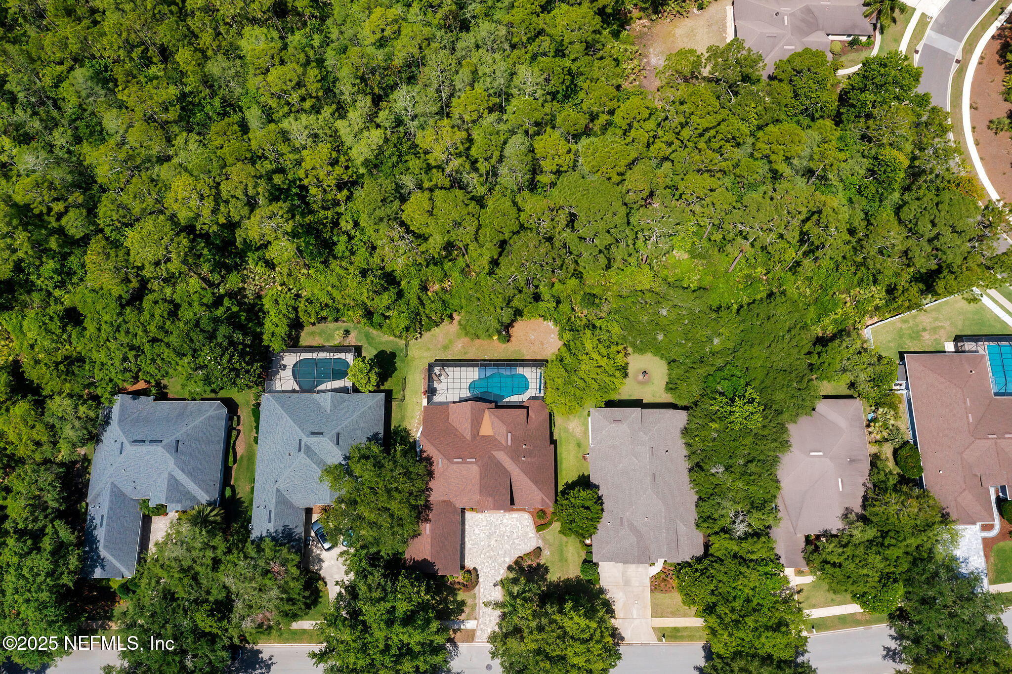 265 Oak Common Avenue St. Augustine, FL 32095 - Photo 67 of 116 an aerial view of a house with a yard and trees
